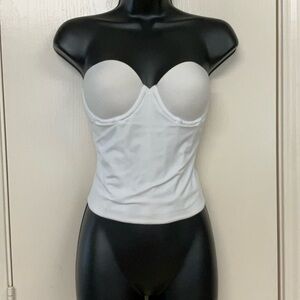 ‼️sold Sold‼️Maidenform White Strapless Bustier